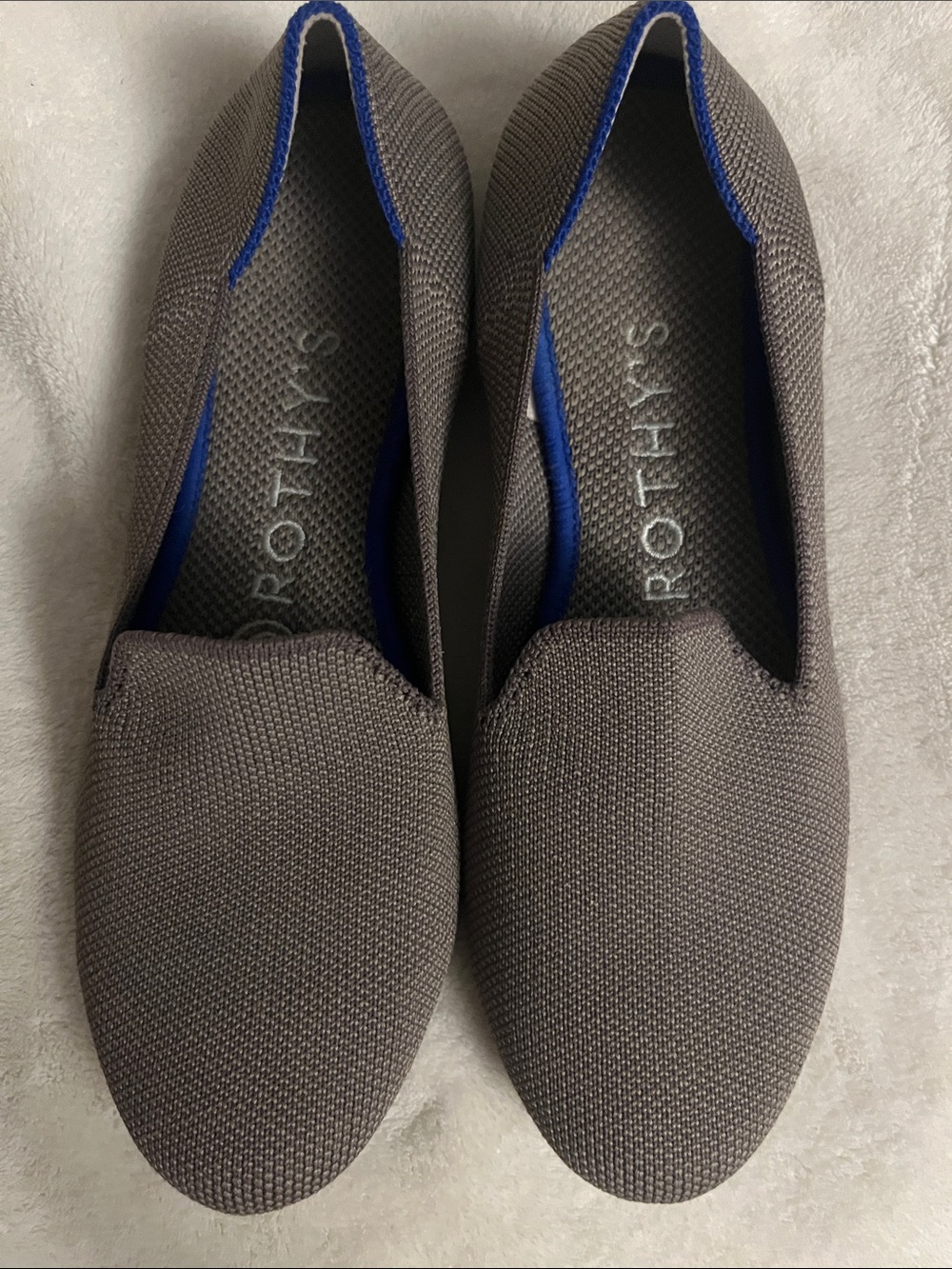 Rothy's women’s Slip-On Loafers in taupe Gray